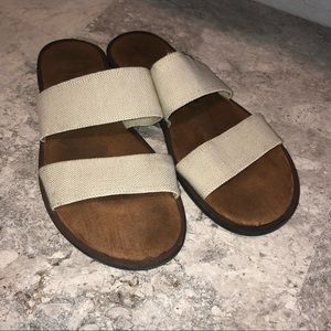 Tan Slide Sandal